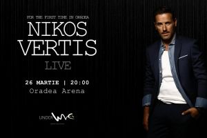Ultimele bilete: Nikos Vertis aduce la Oradea cel mai mare show al anului 