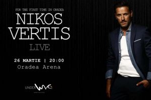 Ultimele bilete: Nikos Vertis aduce la Oradea cel mai mare show al anului