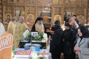 Mitropolitul Moldovei, ÎPS Teofan, a oficial slujba „stâlpilor” pentru părintele Damian Gavriil