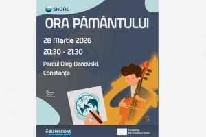 Ora Pamantului 2026 la Constanta. Pictura, muzica si concursuri in Parcul Oleg Danovski