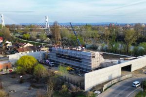 FOTOGALERIE. Lucrările la Muzeul Industrializării Forţate din Satu Mare avansează. Clădirea devine tot mai vizibilă