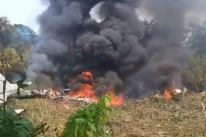 Accident aviatic devastator in Coliumbia. La bordul avionului se aflau aproximativ 100 de militari