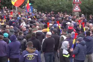O mie de mineri, la protestul din Capitală: ,,Vor fi oameni care vor intra în greva foamei”