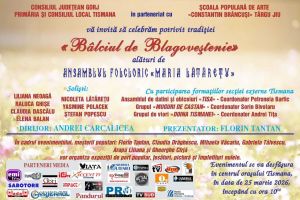 Bâlci de Buna Vestire la Tismana: tradiţii, produse locale şi spectacole folclorice