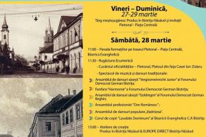 În weekend, târgul Ostermarkt îşi aşteaptă vizitatorii cu bunătăţi şi tradiţii