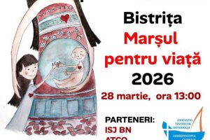 Marşul pentru Viaţă, sâmbătă la Bistriţa: ”Solidaritate pentru amândoi”