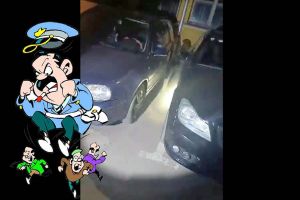 Parcare cu scandal: Noi ciocniri între consilierul local Degău şi Poliţia Locală din Beiuş (VIDEO)