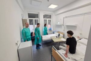 Calificat din spital la barajul de selecţie a lotului naţional de informatică