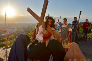 Calea Crucii pe Dealul Ciuperca din Oradea, în Postul Mare al Paştelui