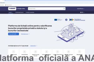 Licitaţii cu un click. ANAF digitalizează vânzarea bunurilor sechestrate