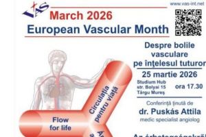 ”Despre bolile cardiovasculare pe înţelesul tuturor”, la Studium Hub din Târgu Mureş