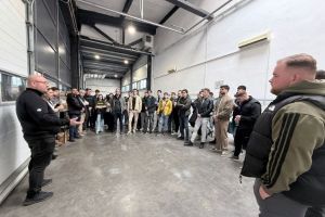 Studenţi de la UMFST, vizită tehnică la sediul companiei TMF SRL