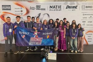 Vâlcea ajunge pe harta roboticii mondiale: Bionic Royals reprezintă România la Los Angeles