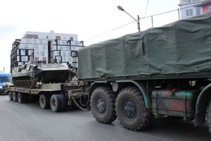 Deplasări de trupe şi tehnică militară pe şosele. Unde merg convoaiele
