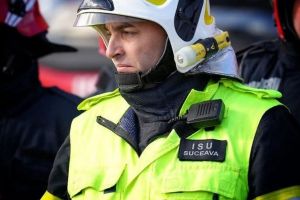 Un pompier rănit într-un accident are nevoie de sânge