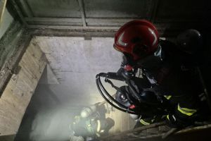 FOTO. Incendiu la fostul ştrand din Satu Mare