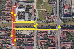 Podul Iuliu Maniu din Timişoara se închide pentru reabilitare