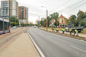 Se fac până la urmă şi trotuarele de pe Rebreanu. Restricţii pentru pietoni