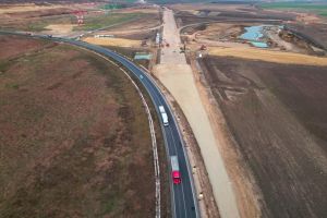 Autostrada Moldovei A7 prinde contur: se asfaltează la Nodul Rutier Bacău Nord (Bacău–Roman)