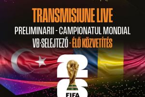 Meciul de fotbal Turcia – România, transmis live pe un ecran din Cetatea Târgu Mureş