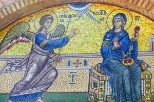 Odovania sau ecoul duhovnicesc al «Bunei Vestiri» – Arhanghele Gavriil, taina cea rânduită mai înainte de veci, Naşterea cea de negrăit a Sfintei Fecioare, strigându-i ei: ,,Bucură-te, ceea ce eşti plină de har”!