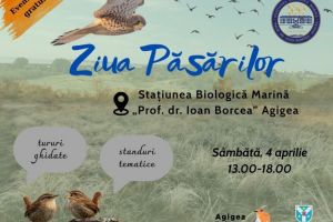 Ziua Pasarilor, sarbatorita la Statiunea Biologica Marina Agigea. Eveniment gratuit dedicat iubitorilor de natura