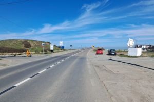 Modificari de trafic la intrarea in Cumpana dinspre Constanta. Marcaje rutiere refacute 