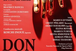 Seara sub semnul lui Mozart - Don Giovanni la Teatrul National de Opera si Balet Oleg Danovski Constanta