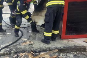 Intervenţie de urgenţă! Incendiu la o şcoală din Piteşti