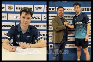 Târgovişteanul Darius Movileanu a semnat cu un important club de tenis de masă din Germania