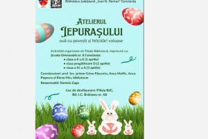 Magia Pastelui la Biblioteca: Atelierul Iepurasului isi deschide portile pentru micii creatori din Constanta