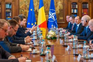 Vizita oficiala la nivel inalt: Presedintele Marii Adunari Nationale a Turciei, primit la Bucuresti. Avem o colaborare foarte buna in zona militara“ 