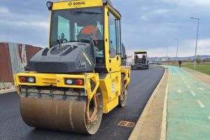 Se redeschide circulaţia pe drumul peste Câmpşor: s-au terminat lucrările