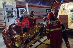 Exerciţiu complex la Salina Târgu-Ocna: intervenţie simulată în cazul unei alunecări de teren