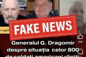 Ministrul Apararii dezminte categoric informatiile in care 800 de militari americani raniti ar fi fost adusi la Baza 57 Aeriana Mihail Kogalniceanu