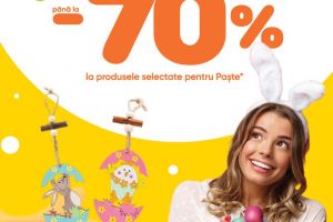 Pregătirile de Paşte devin mai simple: reduceri de până la 70% la Aurora Multimarket