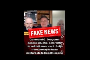 Ministerul Apararii demonteaza zvonurile despre transportul a 800 de militari raniti la Baza Mihail Kogalniceanu