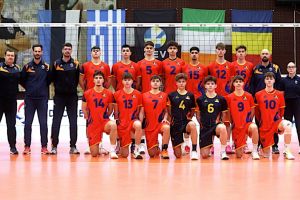 Volei. Razvan Parpala, de la CSM Constanta, antrenor principal: Nationala Under-18, victorie interzisa cardiacilor cu Estonia! (GALERIE FOTO)