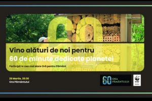 Ora pamantului 2026. ARBDD se alatura evenimentului global de mediu