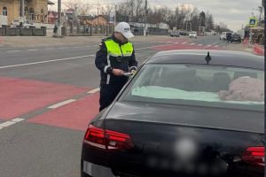 Ialomiţa: Acţiune desfăşurată de poliţiştii rutieri pe DN2 pentru prevenirea accidentelor de circulaţie