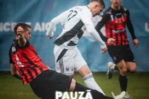 Amical cu U Cluj, liderul Superligii. Gloria a condus la pauză