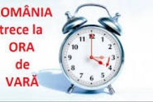 România trece la ora de vară, în această seară