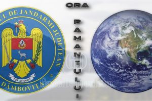 Jandarmeria Dâmboviţa susţine şi în acest an campania „Ora Pământului”