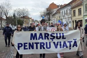 Marşul pentru Viaţă, la Bistriţa: Apel la solidaritate şi responsabilitate