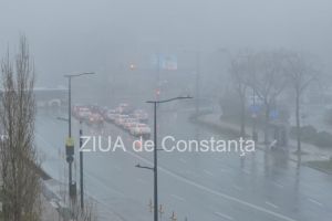 Ceata densa si vreme mohorata la Constanta (FOTO+VIDEO)