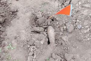 FOTO: Muniţie de război descoperită în Miercurea Nirajului