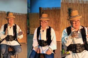 VIDEOREPORTAJ. Poveştile fabuloase ale sătmăreanului Marius Chiş. Artistul care „fură” grijile oamenilor şi le dă la schimb zâmbete: ,,Atât ne-a mai rămas, râsul”