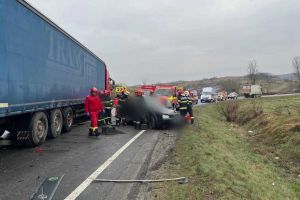 Accident cumplit: Cinci persoane au murit pe DN 1F, Cluj