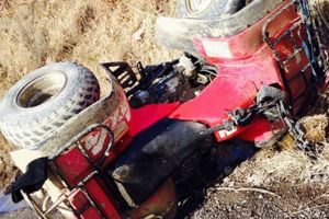 A ajuns la spital dupa ce s-a răsturnat cu ATV-ul