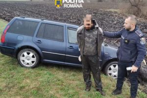 Șofer fără permis reţinut de poliţişti în Braşov, după o urmărire în trafic (FOTO)